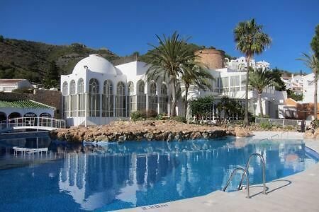 Bonito Apartamento Con Preciosas Vistas Y Piscina Nerja Exterior foto